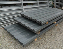 agricultural buildings Box Profile steel  Sheets polyester .5mm 